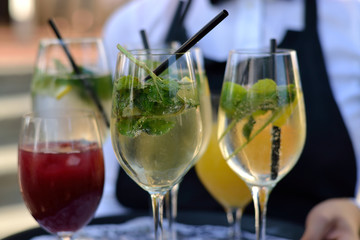 bunte Cocktailmischung