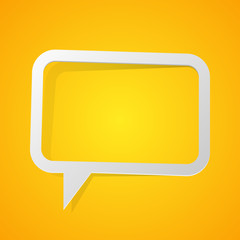 speech bubble template design