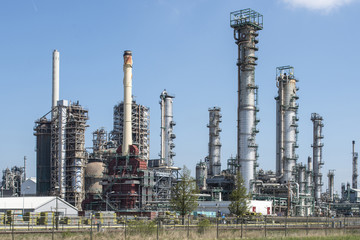 Chemical refinery in Botlek Rotterdam