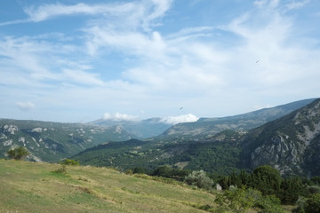 Fototapeta premium Alentour du village de Gréolières