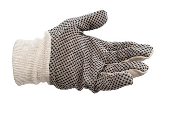 work gloves isolated