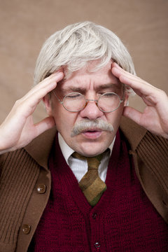 Old Man With Headache