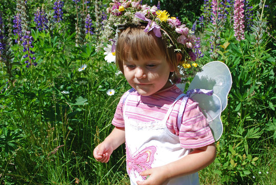 kleine blumenfee