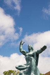 Fototapeta premium 平和祈念像＠長崎平和公園