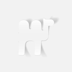 realistic design element: camel