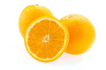 Fototapeta premium Orange isolated on white