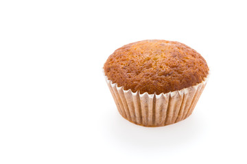 Banana cakes isolated on white