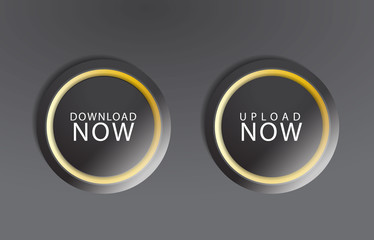 Black download buttons