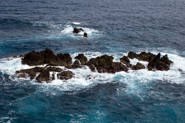Küste bei Porto Moniz, Madeira