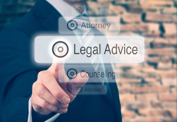 Legal Advice Concept - obrazy, fototapety, plakaty