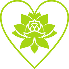 Lotus in the heart