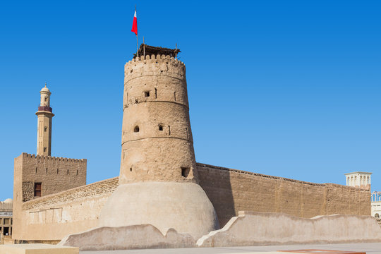 Bithnah Fort and museum in Fujairah United Arab Emirates