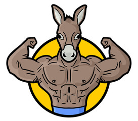 Strong donkey