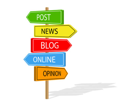 BLOG Signposts (news post online opinion article)