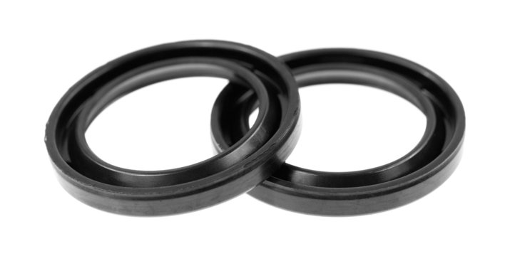 Two rubber transmission seals.