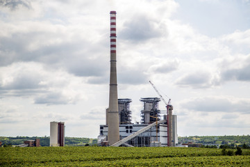 Fototapeta na wymiar Coal power station