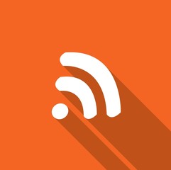 Long Shadow with an Icon of Radar