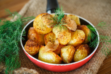 Fototapeta premium fried potatoes