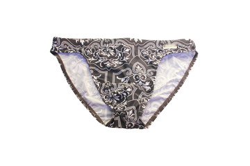 Men's briefs for swimming on a white background