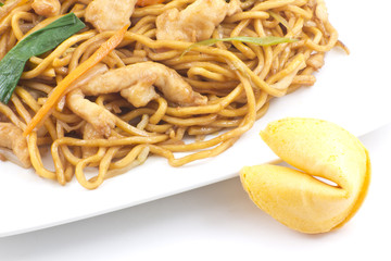 Chinese Chicken Lo Mein