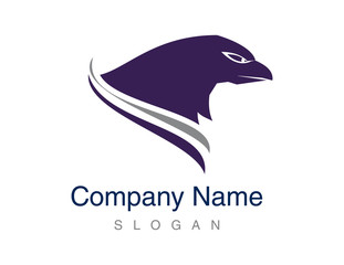 Head eagle logo
