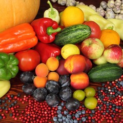 Fruits and vegetables