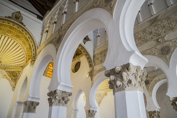 Judaism, Santa María la Blanca is a temple located in the Spani