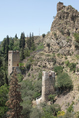 Fototapeta na wymiar Festung Narikala, Tbilissi, Georgien, Europa