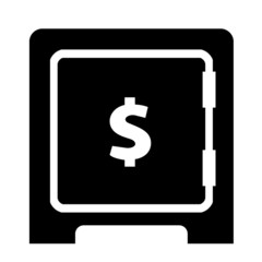 Dollar sur un coffre-fort