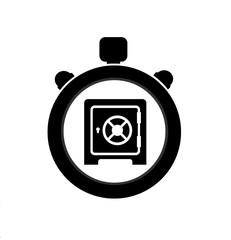 Coffre-fort dans un chronomètre