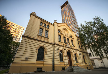 Synagoga Nożyków w Warszawie - obrazy, fototapety, plakaty