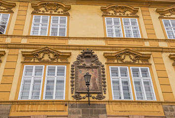 Historic building on Lesser town square, Prague