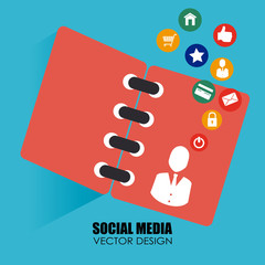 Social media  design