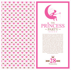 princess card design