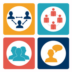 Fototapeta premium Teamwork design
