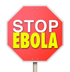Stop Ebola Sign End Cure Virus Disease Treatment