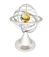 Terrestrial globe model