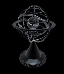Terrestrial globe model