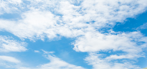 white cloud and blue sky background image