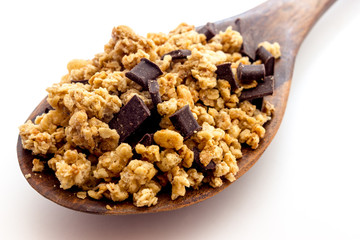 Cereals with chocolate