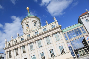Fototapeta na wymiar Potsdam Museum im Alten Rathaus der Stadt