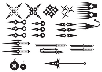 Ninja weapons © mrspopman