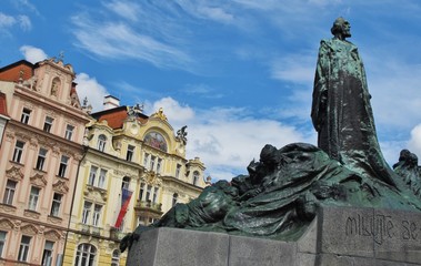 Jan-Hus-Denkmal, Altstädter Ring, Prag