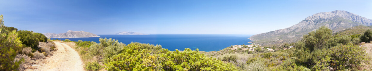 Obraz premium Panorama of Samos