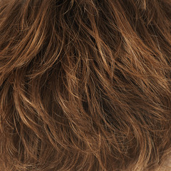 Naklejka premium Hair fragment as a background composition