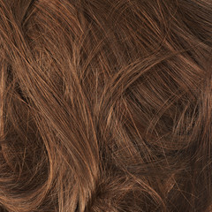 Naklejka premium Hair fragment as a background composition