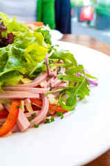 Delicious fresh salad