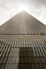 highrise and bright sky