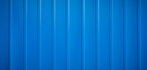 blue metal siding 