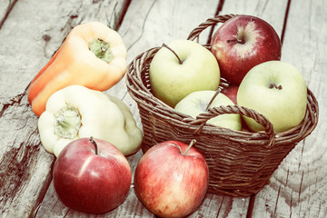 basket of apples